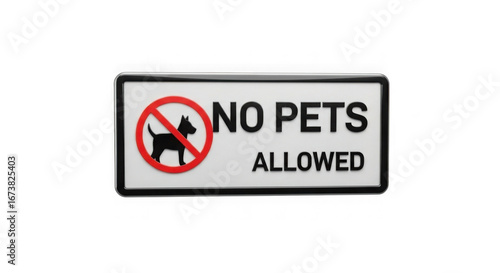 No Pets Allowed Sign Realistic 3d Render Free Download No Pets Allowed Sign Realistic 3d Render - GFXLoad