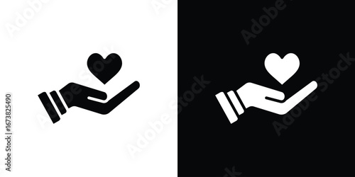 Donate icon graphic doodle designs collection