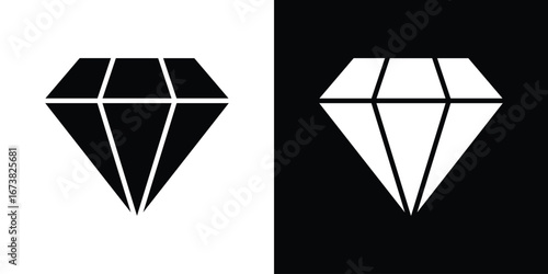 Diamond icon graphic doodle designs collection
