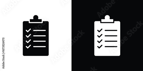 Clipboard icon graphic doodle designs collection