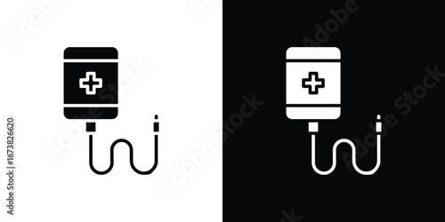Chemotherapy icon graphic doodle designs collection