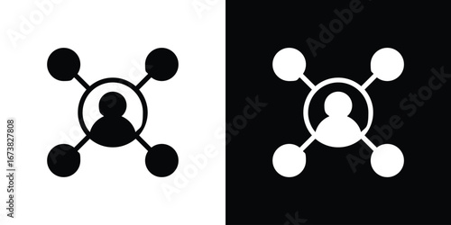 Affiliate marketing icon graphic doodle designs collection