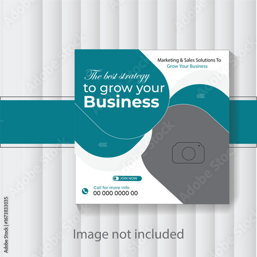 This is a Corporate social media post templates. All main elements are editable and customizable.