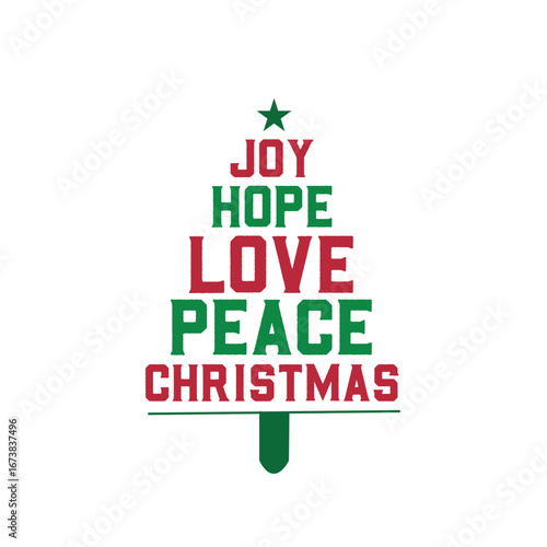 joy hope love peace christmas