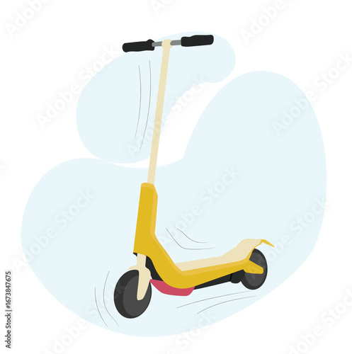 scooter. Electric scooter icon. Kick scooter, 