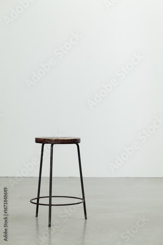 white chair in a room