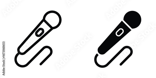Mic icon design template