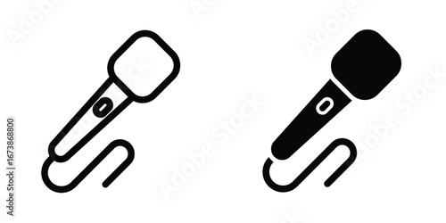 Mic icon design template