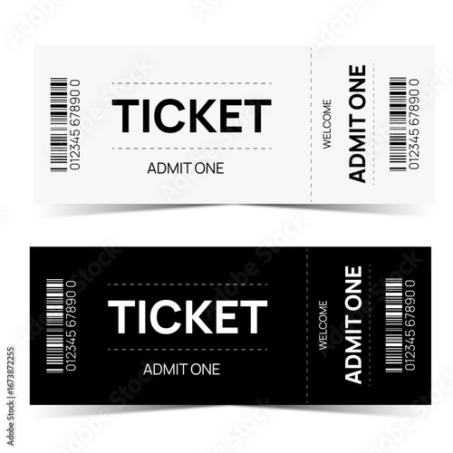 admit one ticket