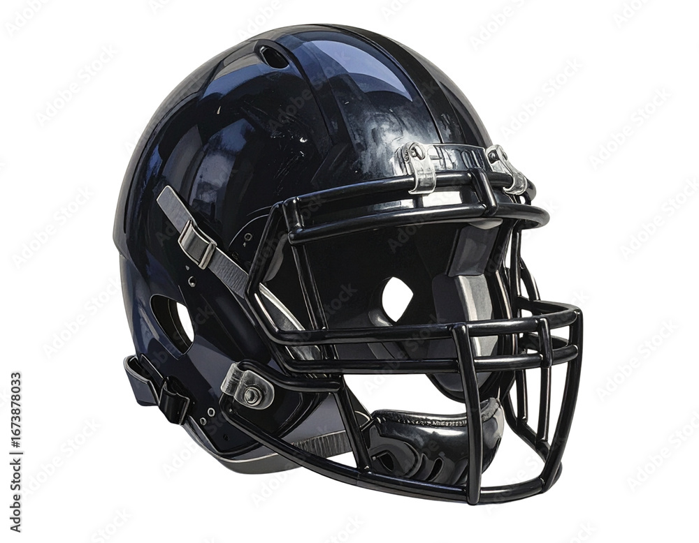 Fototapeta premium Modern Football Helmet for Safety and Performance