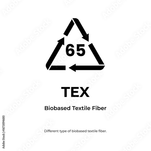 TEX 65 Reuse Sign icon