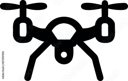 Drone Icon Aerial Photography and Videography Technology