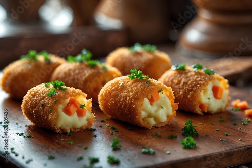 Croquetas de Papa y Zanahoria - Argentinian Food are crunchy on the outside and soft inside, a flavorful mix of potato and carrot that showcases Argentina’s love for simple and comforting dishes