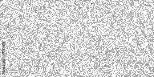 Turing Abstract Pattern, suitable for any business. White and grey color diffusion reaction seamless pattern. abstract Reaction-diffusion or Turing pattern formation, coral reef, natural texture.	