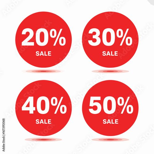Limited time percentage off sale banners for e commerce stores
