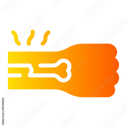 injury gradient icon