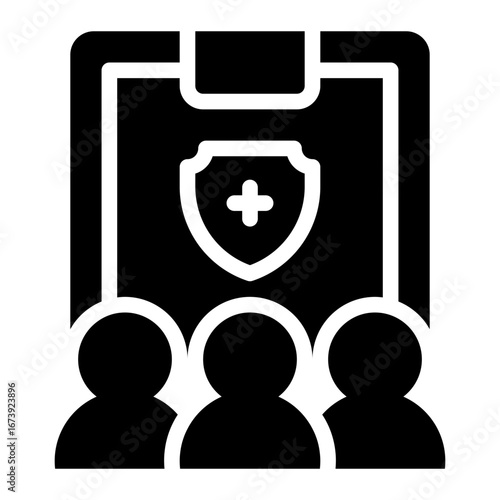 committee glyph icon
