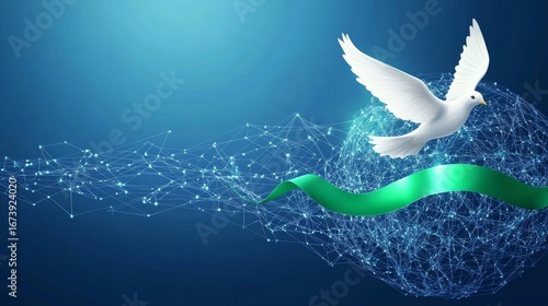 Flying White International Day of Peace