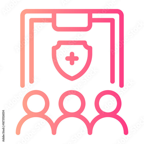 committee gradient icon