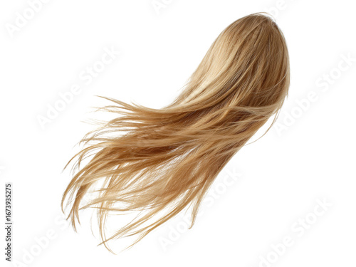 Wallpaper Mural Long blonde hair flowing in the wind beautiful shiny locks, Isolated On White Background, Png Transparent Torontodigital.ca