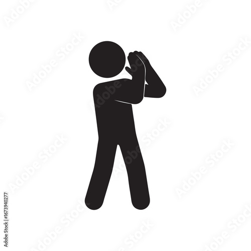 Person Clapping Icon – Applause, Appreciation & Cheers