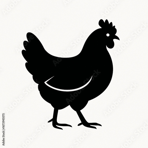 Chicken Hen Farm Bird Silhouette