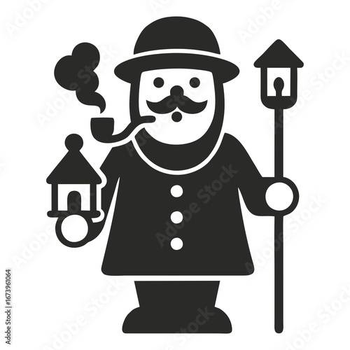 Winter Holiday Character Illustration