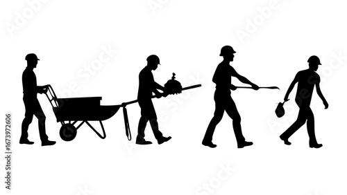 Construction Crane Silhouette building industry