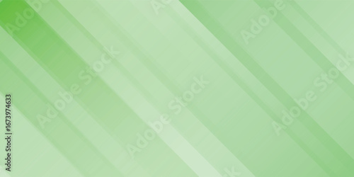White abstract wide banner background with green geometric shapes. Minimal geometric. Modern futuristic concept. Suit for cover, best seller background abstract modern
