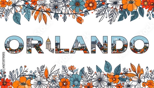 Orlando Skyline Floral Design.