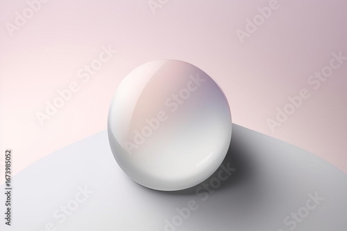 white egg on white background