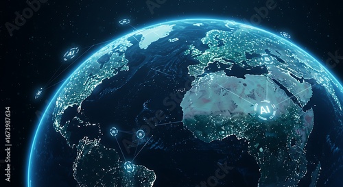 Earth Ai Global Network Connection