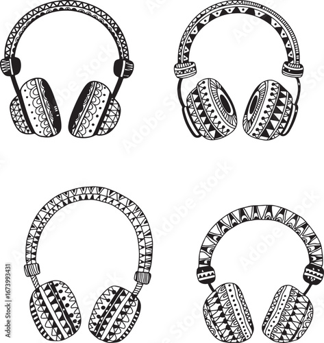 Set of fashion jewelry icons with necklaces beads and pearls isolated on white background