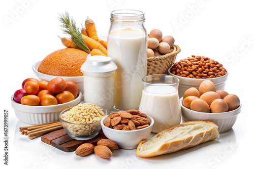 Composition with common food allergens