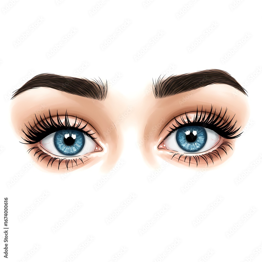 Fototapeta premium Azure Gaze