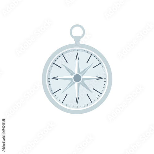 A compass for direction finding or guidance