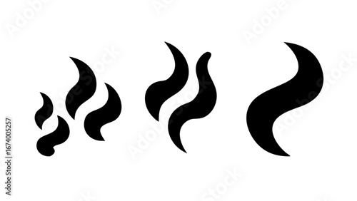 Swirling Smoke Wisps Abstract Design ethereal
