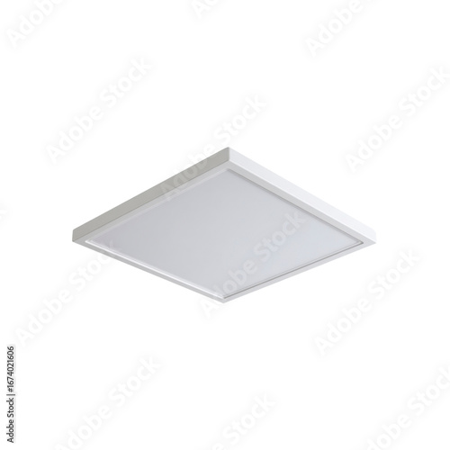 Modern Square LED Ceiling Light Fixture - Clean Minimalist Design