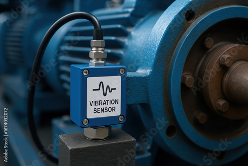 Wallpaper Mural Vibration sensor ensures safety and efficiency while monitoring industrial operation through detailed inspection Torontodigital.ca