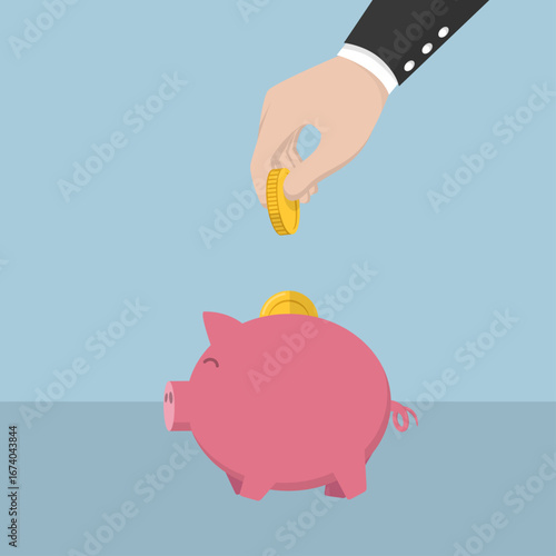 Business man with beard as Arabic business man vector illustration design