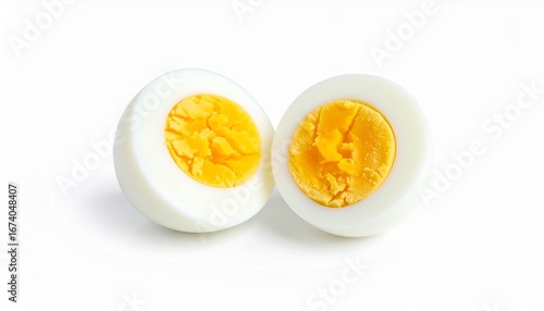 egg on white background