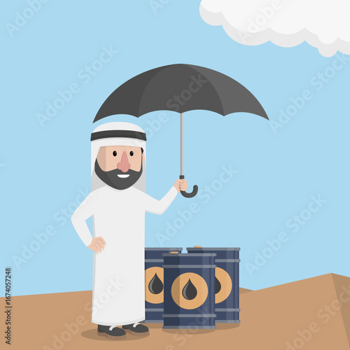 Business Man concept for advertising design with vector illustration Design