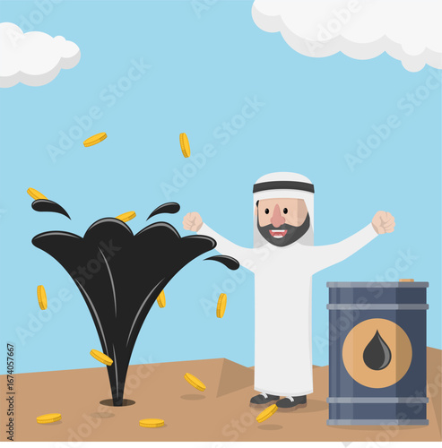 Business Man concept for advertising design with vector illustration Design