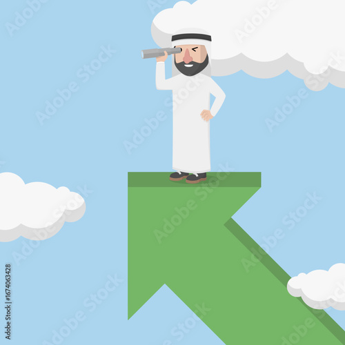 Business Man concept for advertising design with vector illustration Design