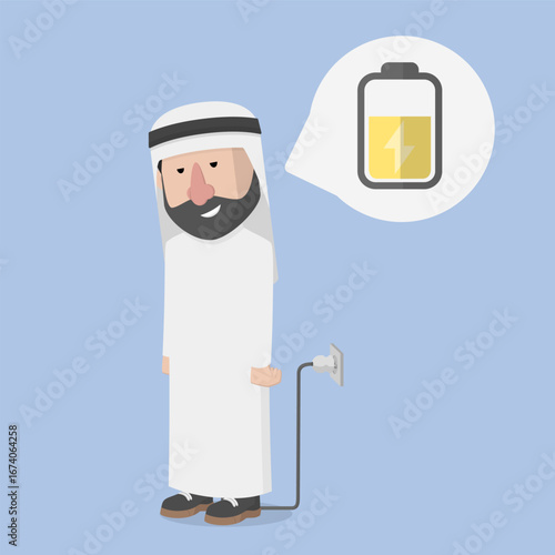 Business Man concept for advertising design with vector illustration Design