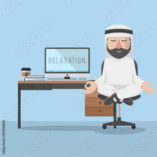 Business Man concept for advertising design with vector illustration Design