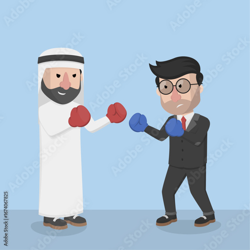 Business Man concept for advertising design with vector illustration Design
