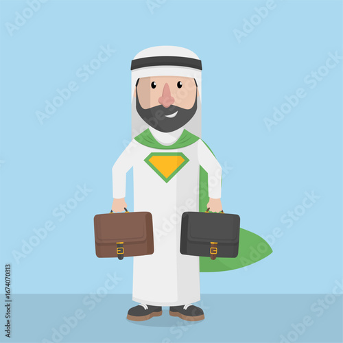 Business Man concept for advertising design with vector illustration Design