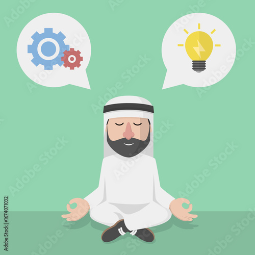 Business Man concept for advertising design with vector illustration Design