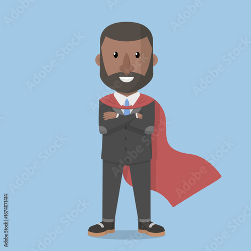 Business Man concept for advertising design with vector illustration Design